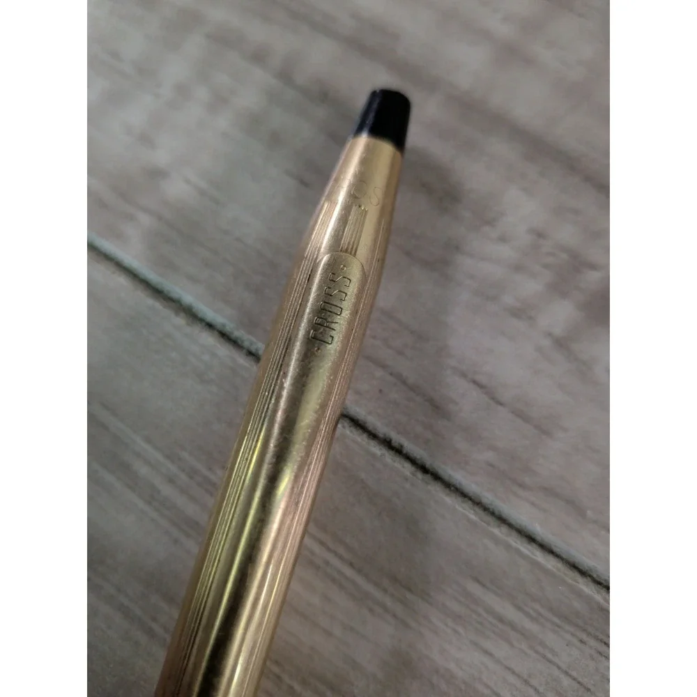 Vintage Cross Mechanical Pencil 1/20 12 KT Gold Filled Made In USA ( WORKING )